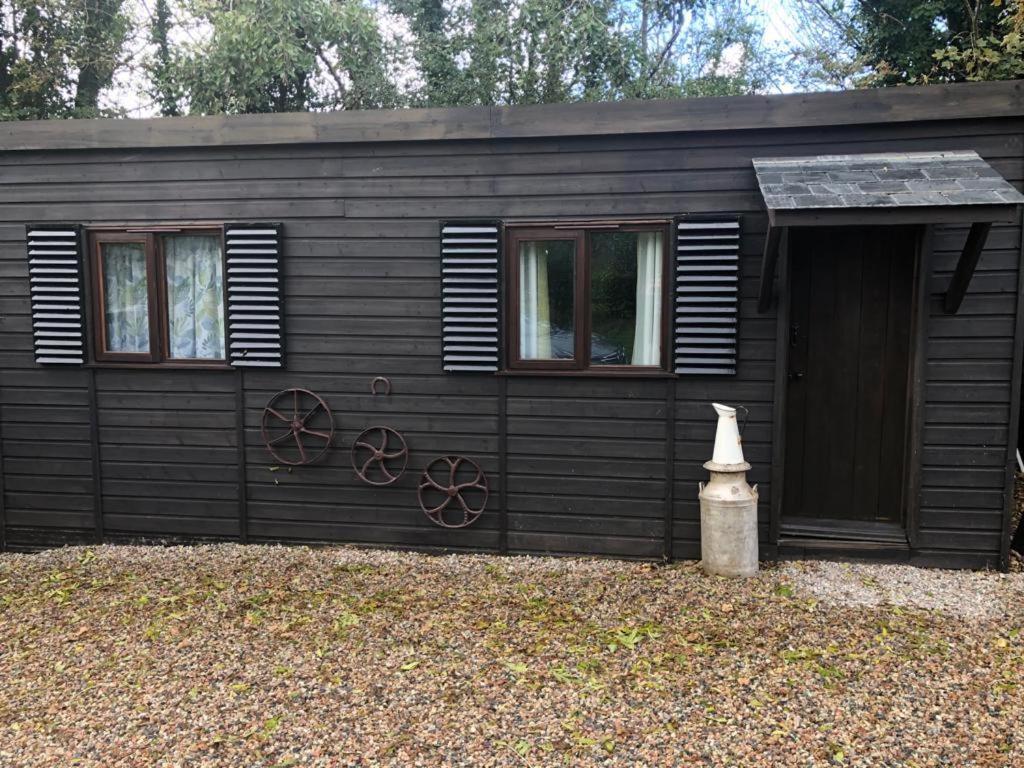 The Cabin At Hillhead Farm St Columb Major Buitenkant foto