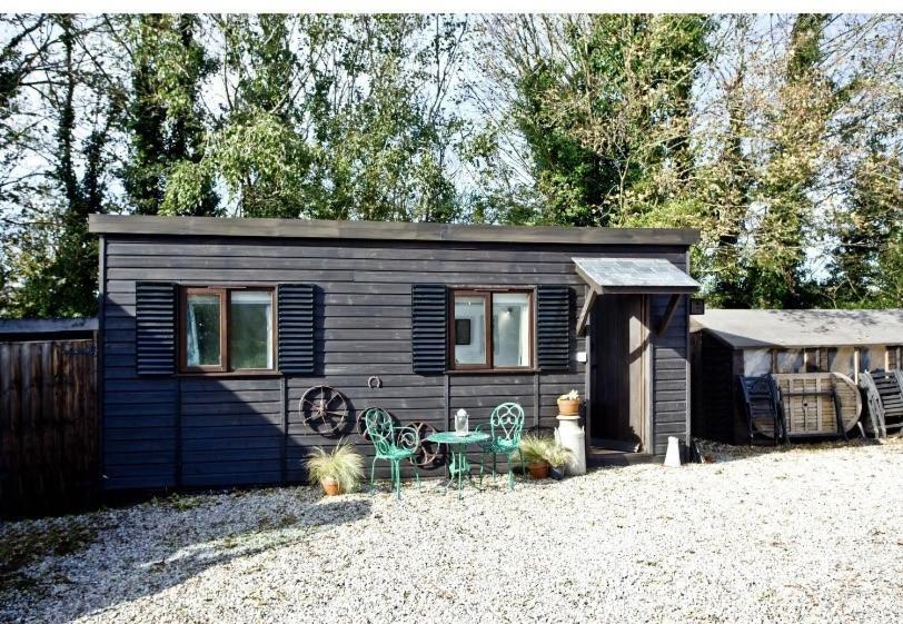 The Cabin At Hillhead Farm St Columb Major Buitenkant foto