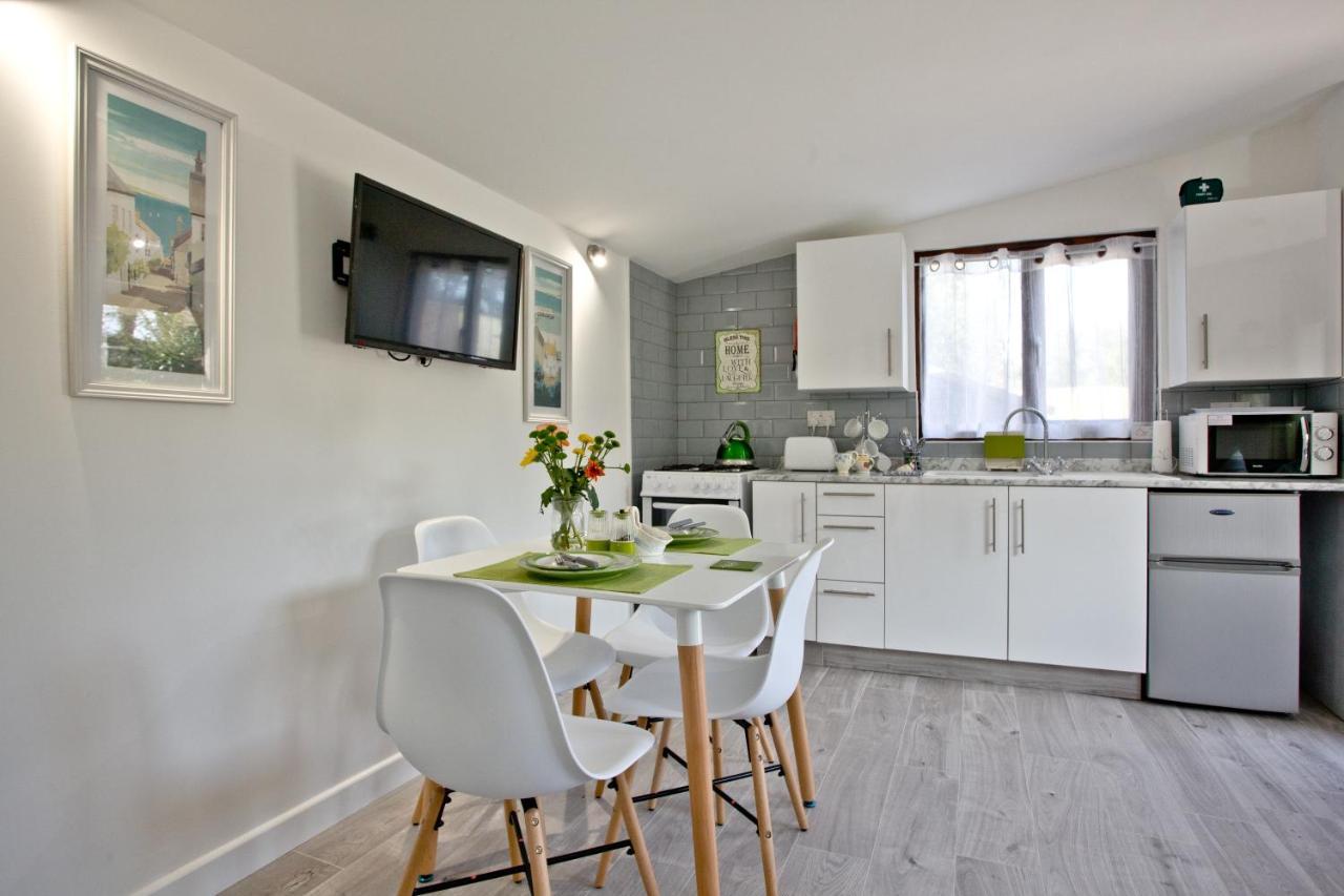 The Cabin At Hillhead Farm St Columb Major Buitenkant foto