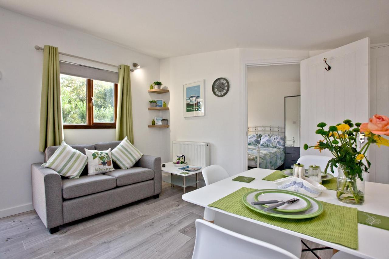The Cabin At Hillhead Farm St Columb Major Buitenkant foto